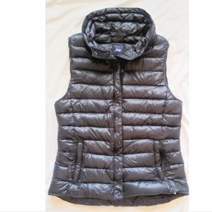 Gap down filled vest full zip puffer light weight
